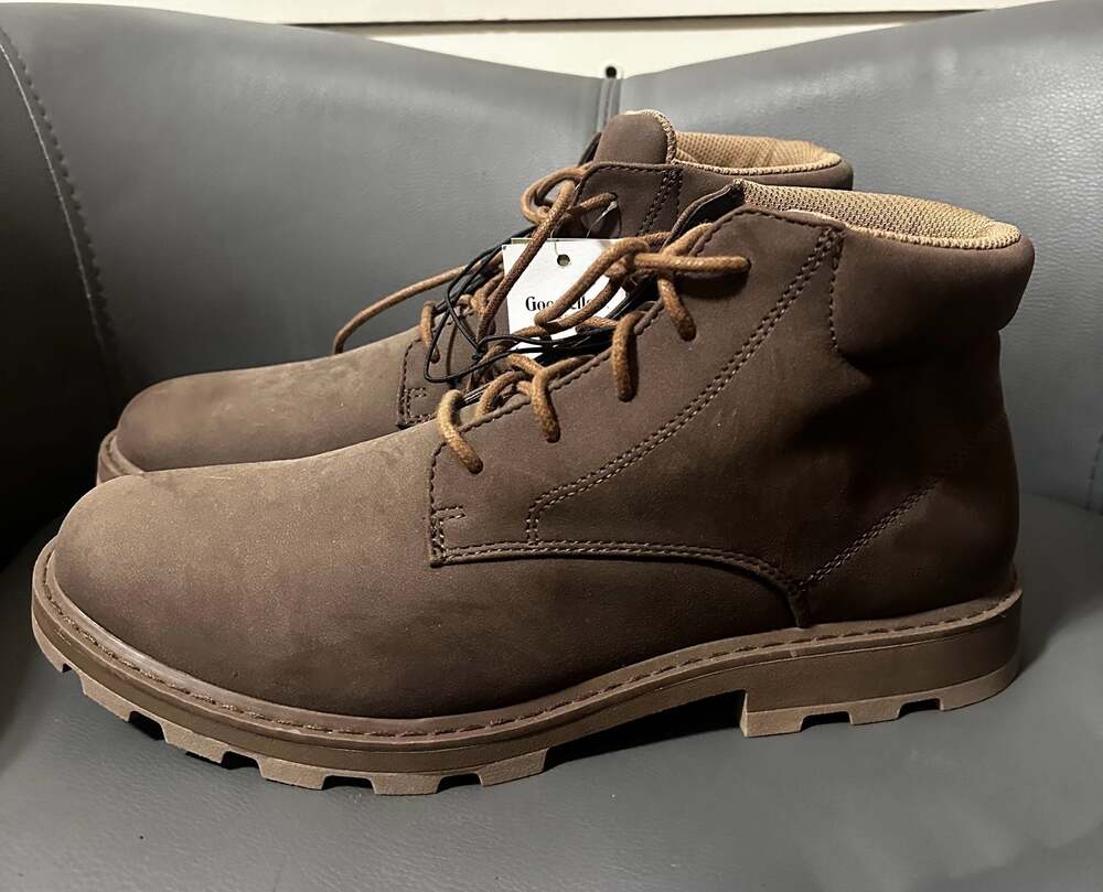 New Goodfellow & Co Men's Maynard Chukka Boots Size 11 Brown Outdoor